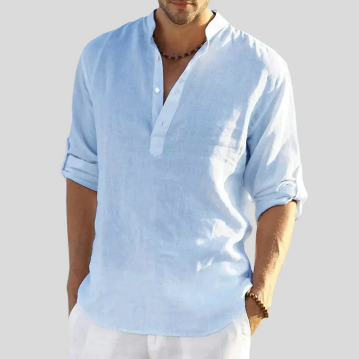 Theo | Chemise En Lin Pour Hommes | Été