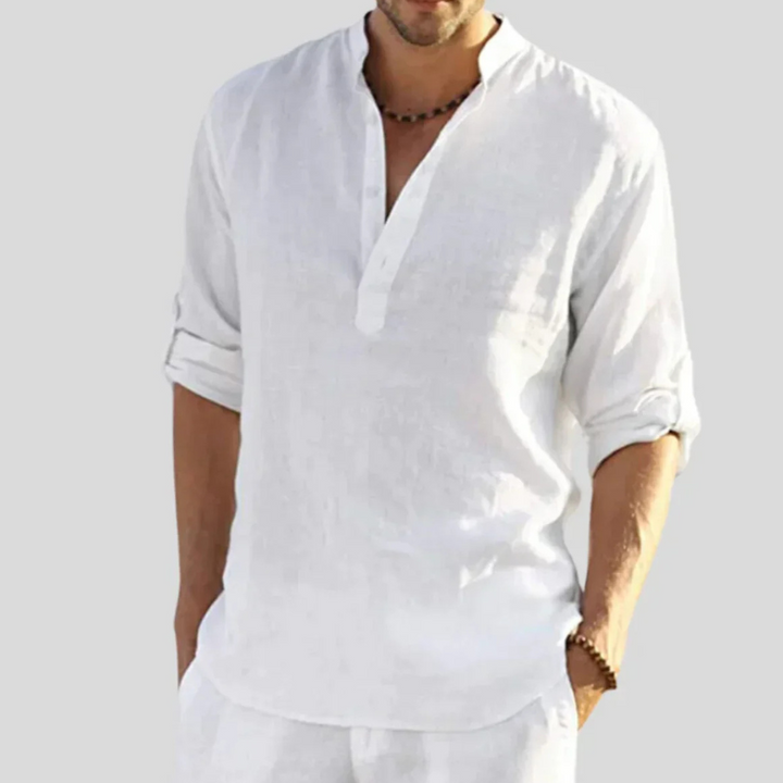 Theo | Chemise En Lin Pour Hommes | Été