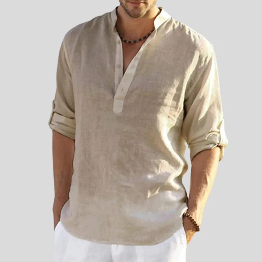 Theo | Chemise En Lin Pour Hommes | Été