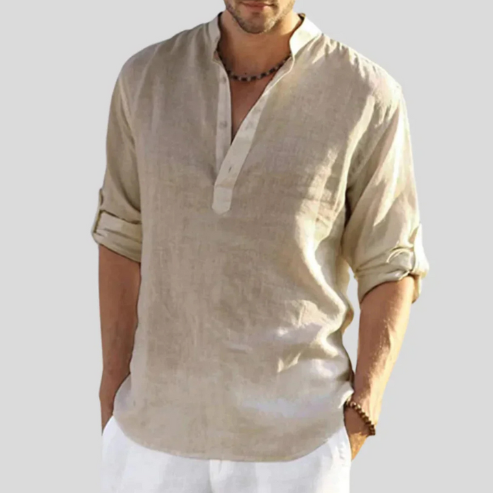 Theo | Chemise En Lin Pour Hommes | Été