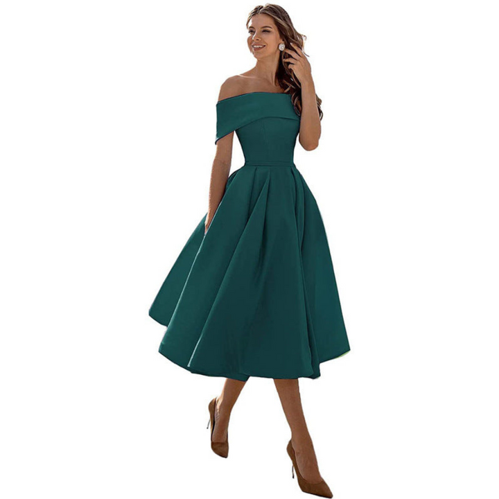 Lucia | Robe de soirée sans bretelles pour femme | Parfaite pour les fêtes