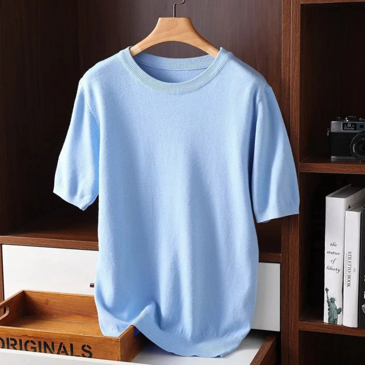 Cosimo | T-shirt ras du cou pour hommes | Manche courte
