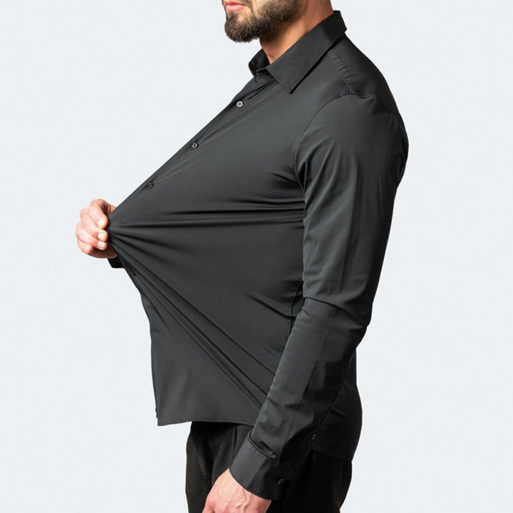 Manuel | Chemise stretch pour hommes | Manche Longue