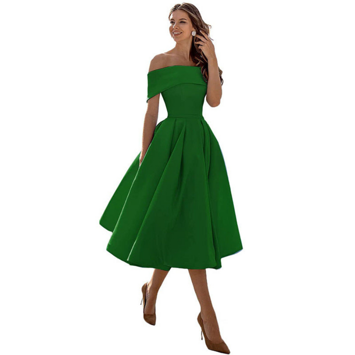 Lucia | Robe de soirée sans bretelles pour femme | Parfaite pour les fêtes