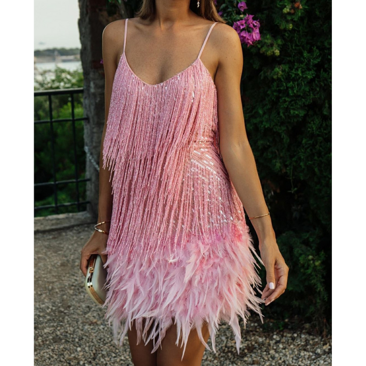 Odette | Robe de soirée pour femme | Paillettes