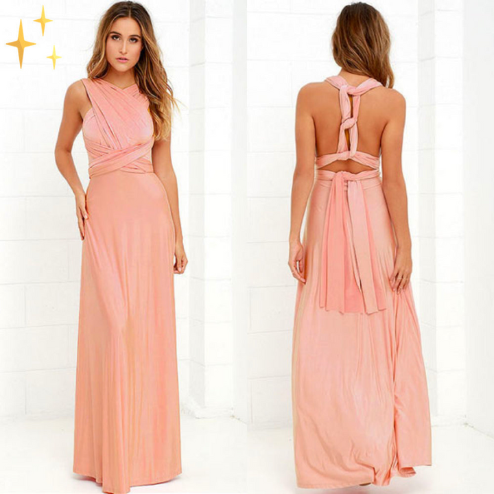 Flavie | Robe d'invité de mariage pour Femme | Maxi