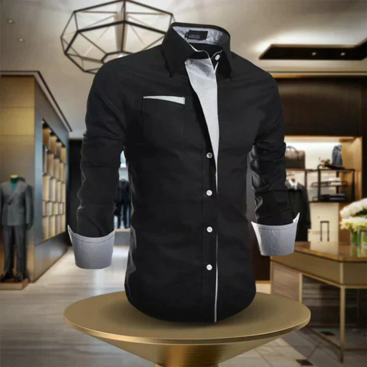Augustin | Chemise manche longue pour hommes | Premium