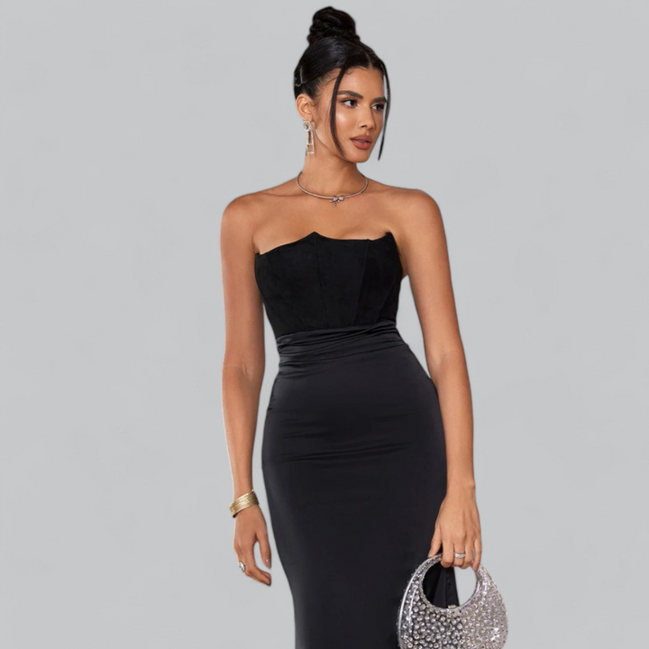 Rugiada | Robe de soirée longue pour femme | Maxi