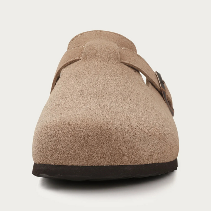 Gladiz | Sabots En Daim Old Money |  Confortables