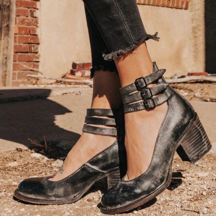 Nina | Bottes Vintage pour femme | Confort