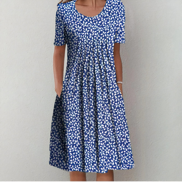 Suzanne | Robe d'été à fleurs pour femme | Midi