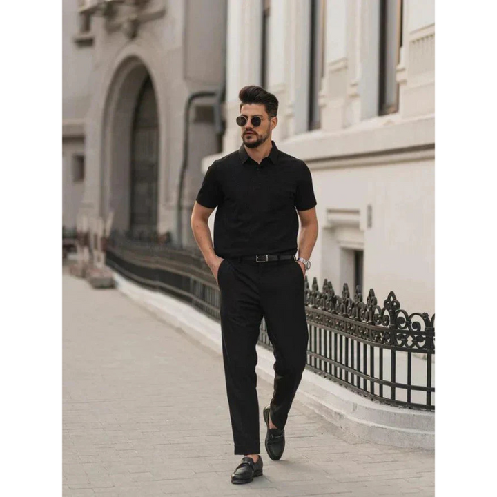 Alessio | Polo manche courte pour homme | Élégant
