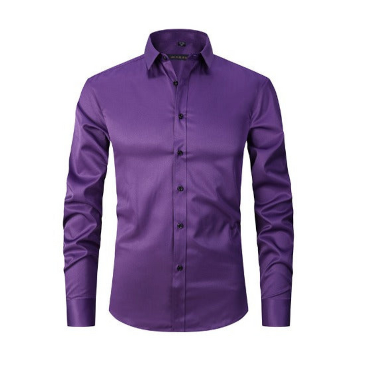 Manuel | Chemise stretch pour hommes | Manche Longue