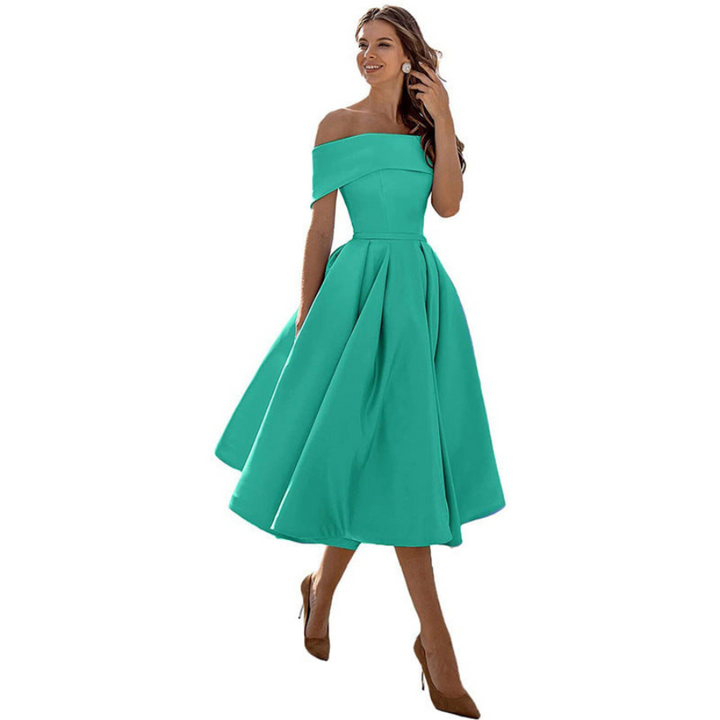 Lucia | Robe de soirée sans bretelles pour femme | Parfaite pour les fêtes