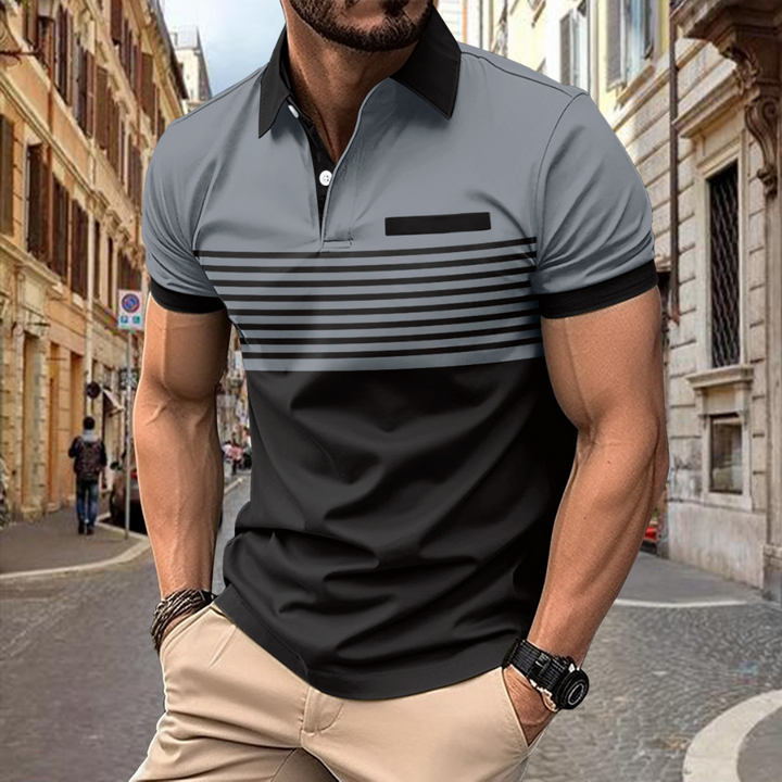 Elias | Polo manche courte pour hommes | Sportif