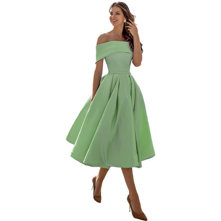 Lucia | Robe de soirée sans bretelles pour femme | Parfaite pour les fêtes