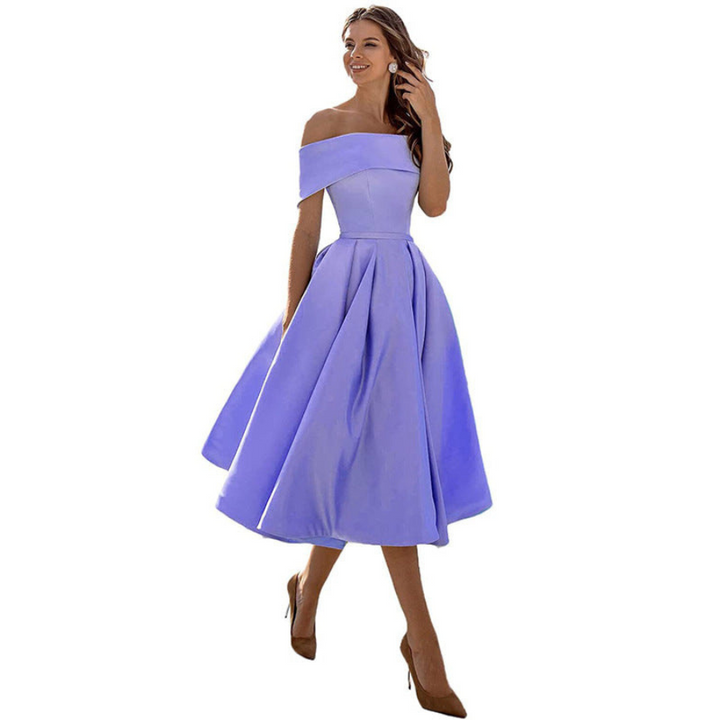Lucia | Robe de soirée sans bretelles pour femme | Parfaite pour les fêtes