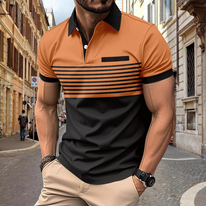 Elias | Polo manche courte pour hommes | Sportif