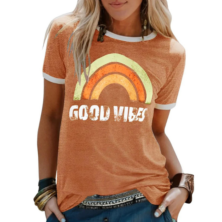 Nathalie | T-shirt d'été pour femme | Manche courte