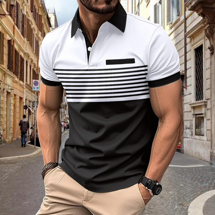 Elias | Polo manche courte pour hommes | Sportif