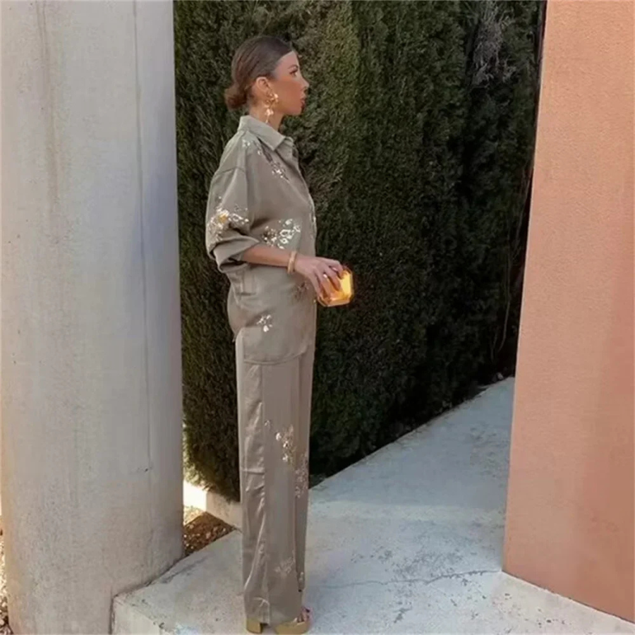 Eliana | Ensemble De Mode Pour Femme | Gris