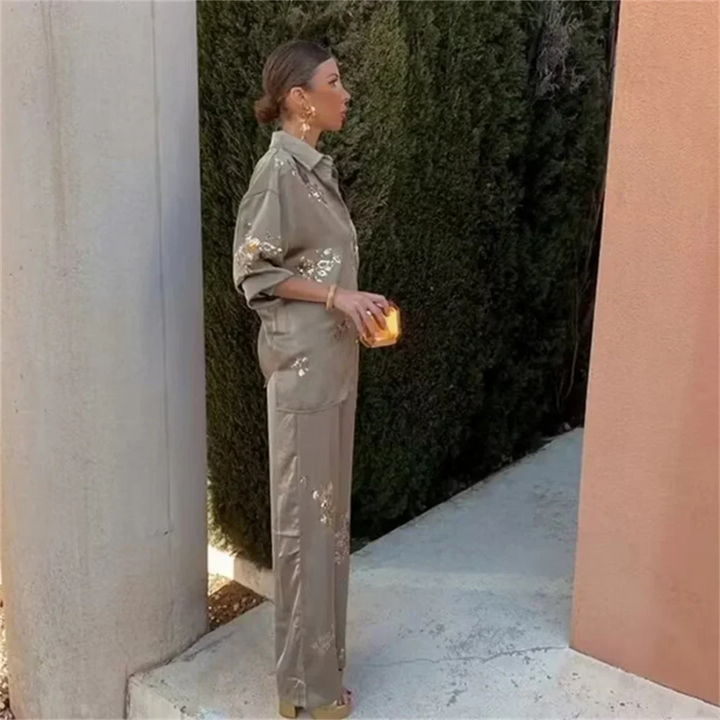 Eliana | Ensemble De Mode Pour Femme | Gris