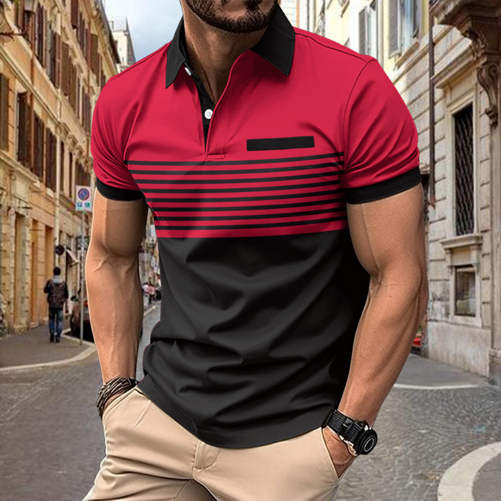 Elias | Polo manche courte pour hommes | Sportif