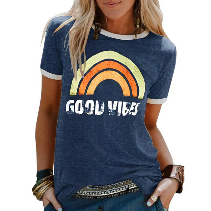 Nathalie | T-shirt d'été pour femme | Manche courte