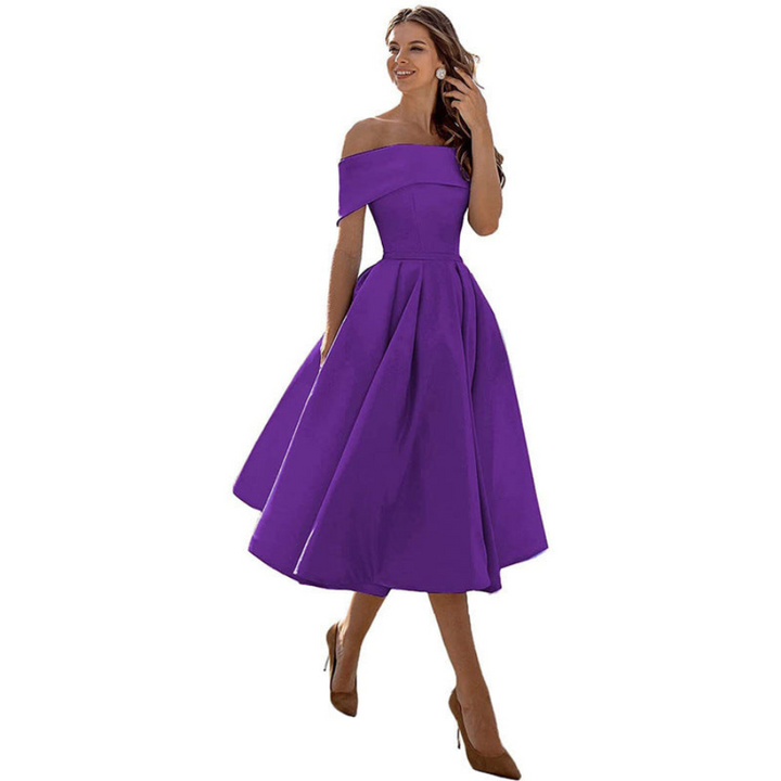 Lucia | Robe de soirée sans bretelles pour femme | Parfaite pour les fêtes