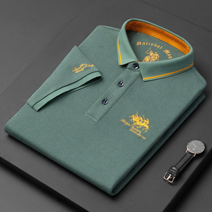 Arnaud | Polo de luxe pour hommes | Manche courte