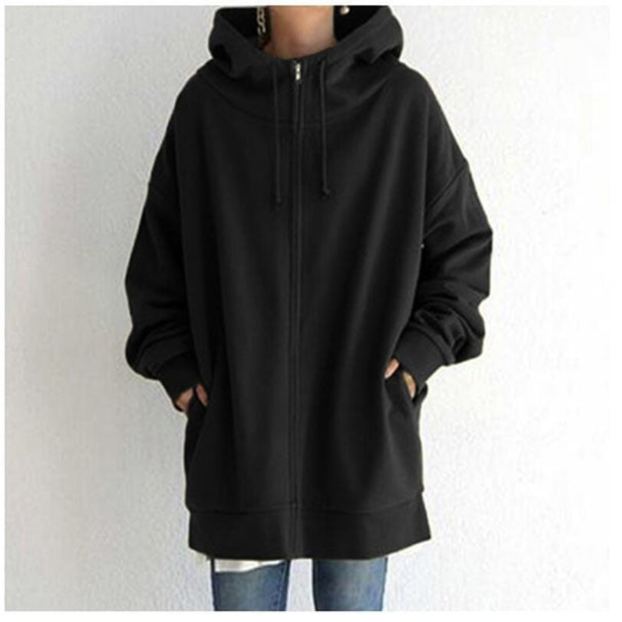 Sybille | Sweat à Capuche Zippé pour Femme | Confortable