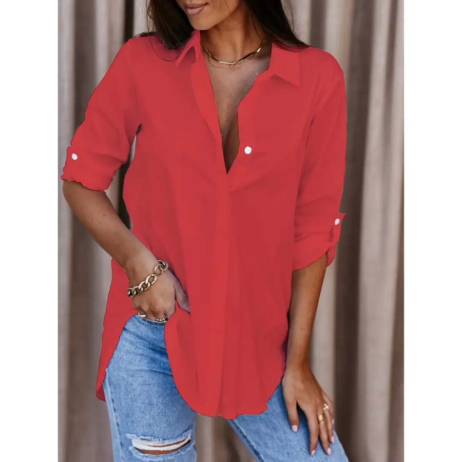 Caroline | Chemise manche longues pour Femme | Élégante