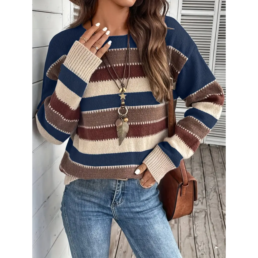 Solange | Pull coloré pour femme | Chaud