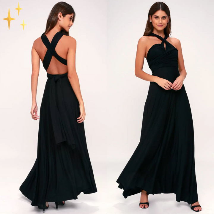 Flavie | Robe d'invité de mariage pour Femme | Maxi
