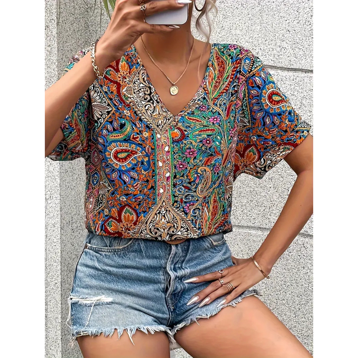 Coline | T-shirt vintage pour Femme | Coloré