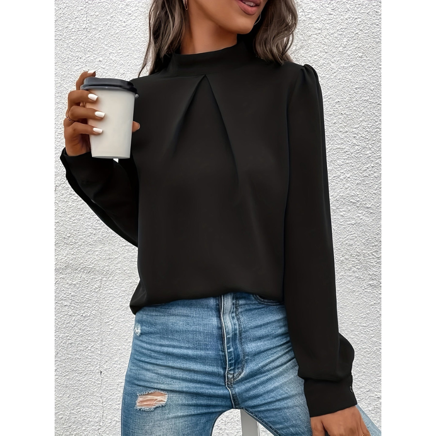 Axelle | Chemise élégante Noire | Chic