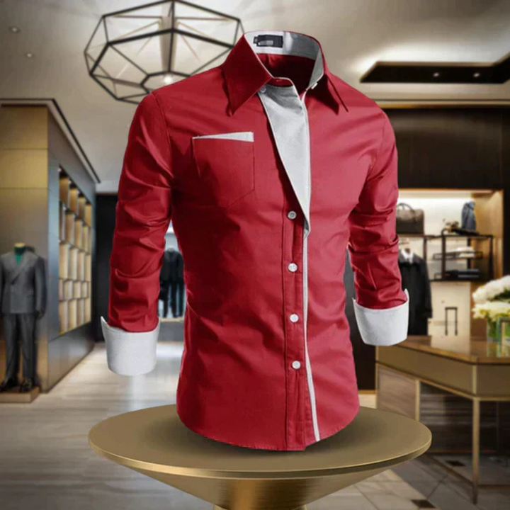 Augustin | Chemise manche longue pour hommes | Premium