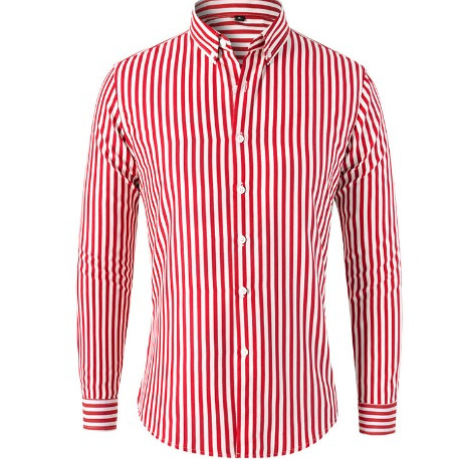 Enrique | Chemise à rayures pour hommes | Manche longue