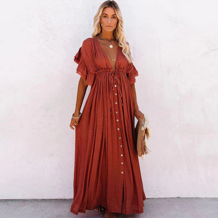 Blayze | Robe de cocktail d'été pour femme | Maxi
