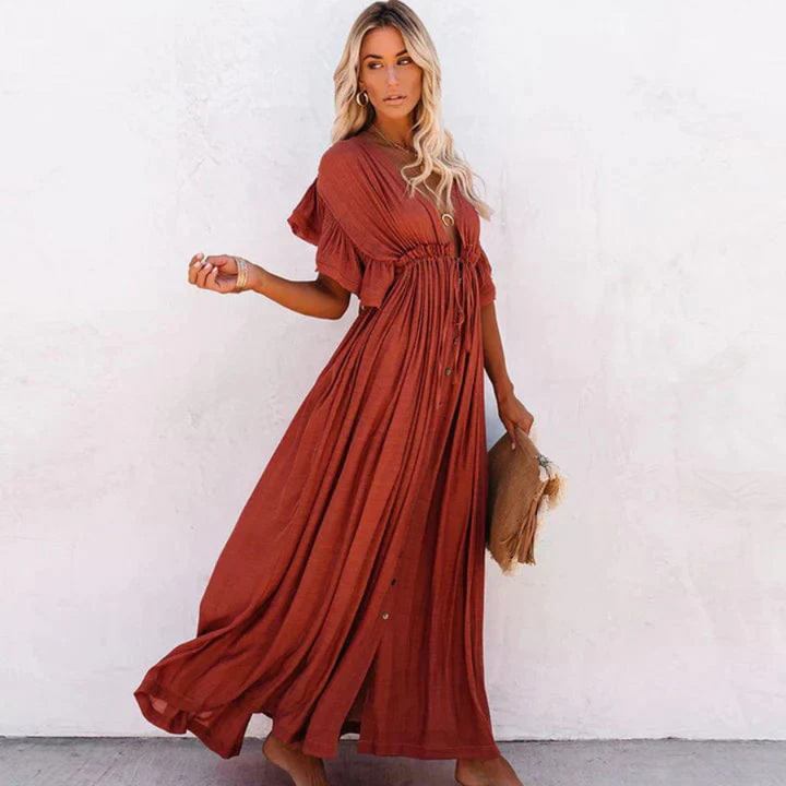 Blayze | Robe de cocktail d'été pour femme | Maxi