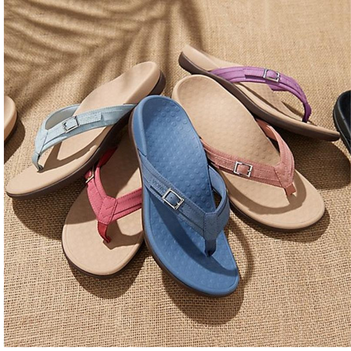 Nia | Tongs de soutien pour femme | Sandales Été