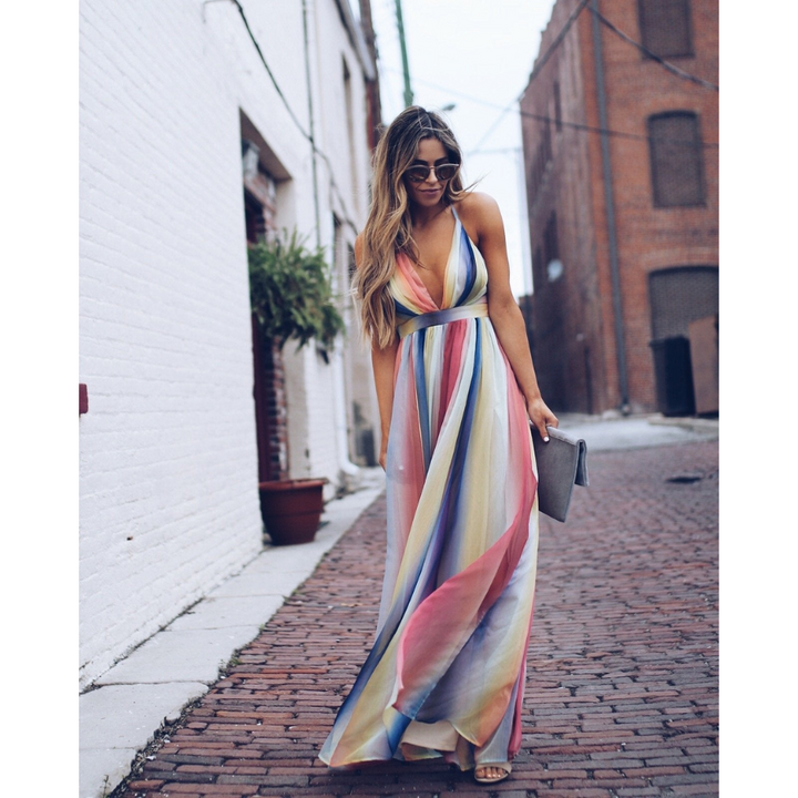 Manon | Robe d'été pour femme | Longue