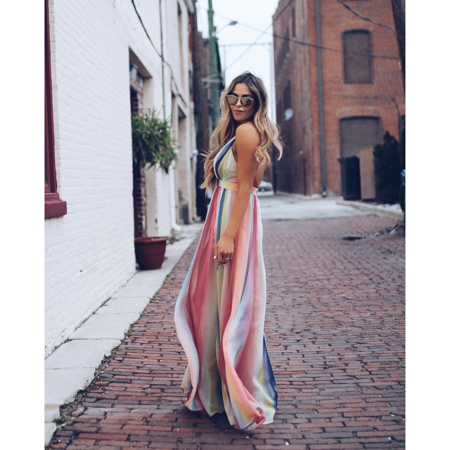 Manon | Robe d'été pour femme | Longue