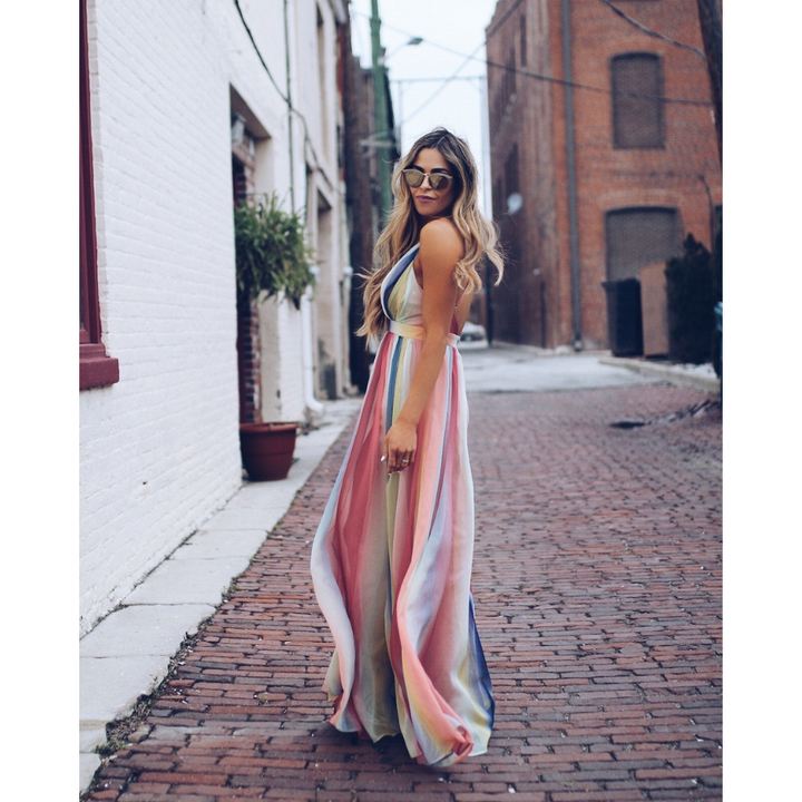 Manon | Robe d'été pour femme | Longue