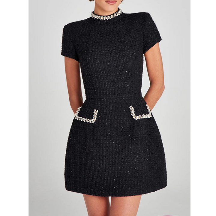 Juliette | Robe de soirée avec perles pour femme | Parfaite pour les occasions spéciales