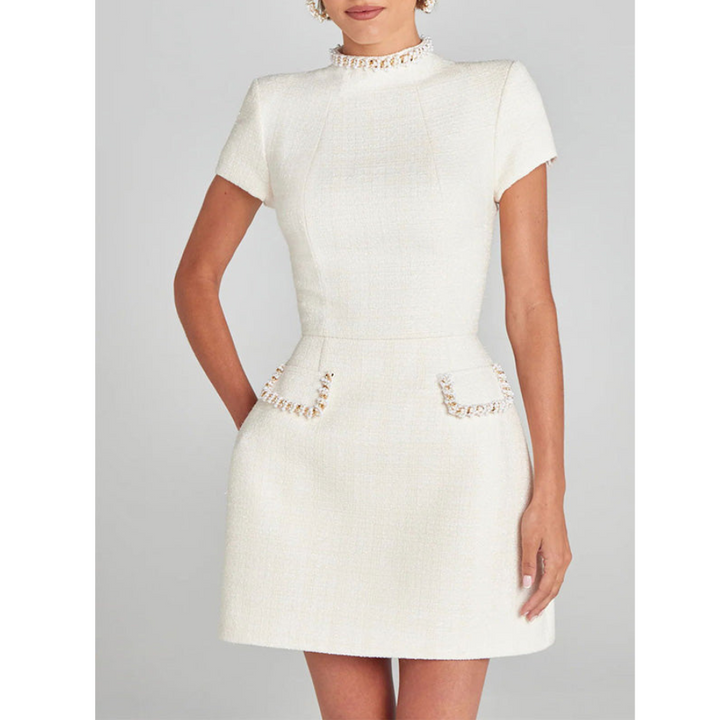 Juliette | Robe de soirée avec perles pour femme | Parfaite pour les occasions spéciales