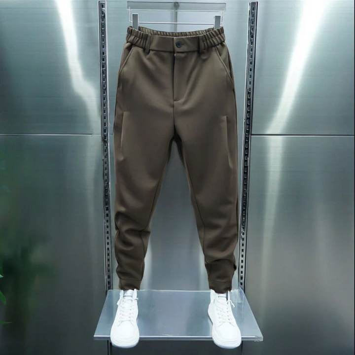 Louka | Pantalon Homme Plissé Style Sport