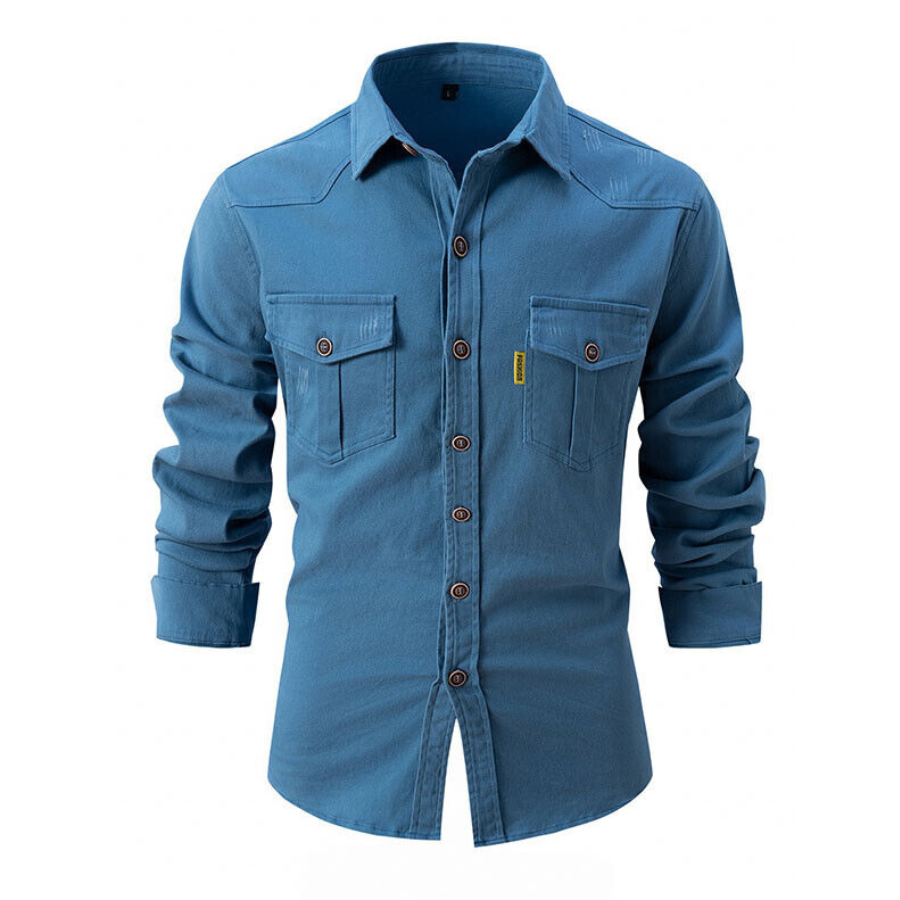 Riccardo | Chemise de printemps pour hommes | Manches longues