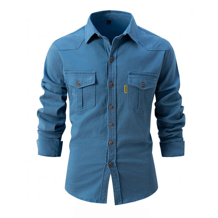 Riccardo | Chemise de printemps pour hommes | Manches longues
