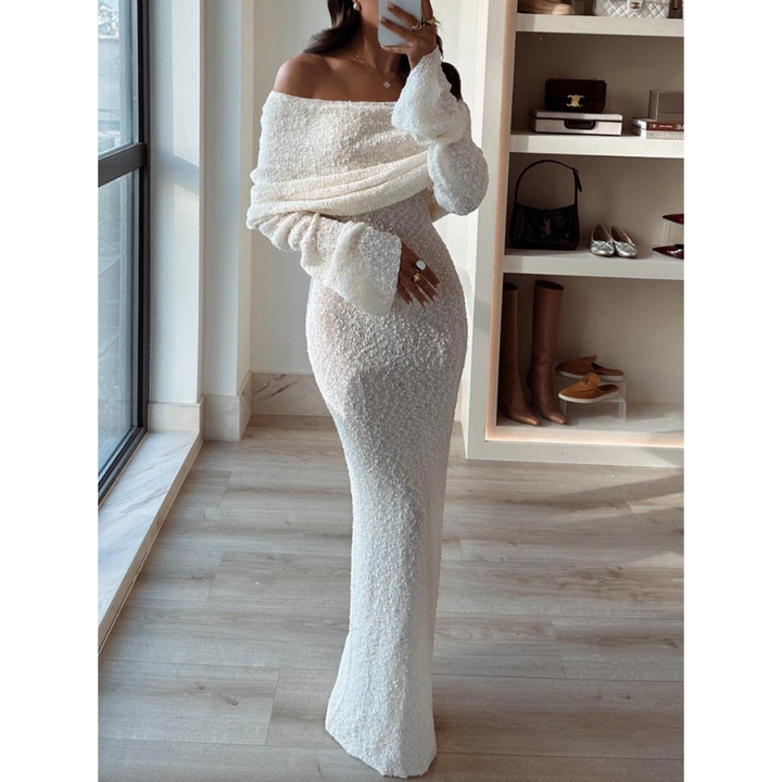 Ceci |  Robe maxi sans bretelles